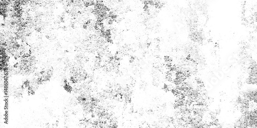 abstract black or white grunge wall background, Pattern and texture of cracks, panorama of The cement wall is painted white with a rough surface texture, Vintage abstract texture of old surface. 