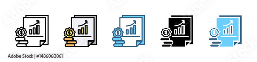 SUPPLY CHAIN MANAGEMENT icons with various styles and colors