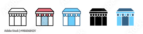 SUPPLY CHAIN MANAGEMENT icons with various styles and colors