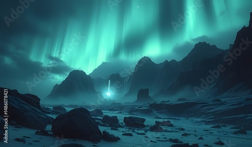Binary Aurora Borealis 