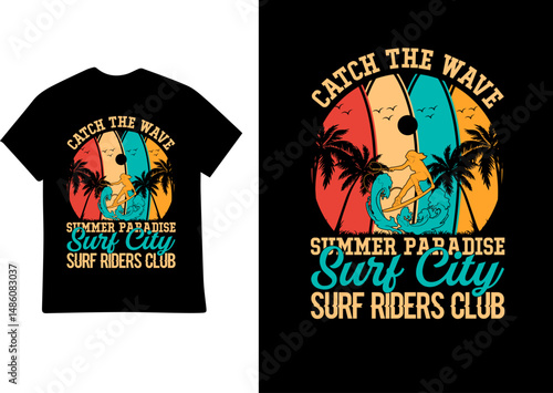 Summer Outing t shirt design
