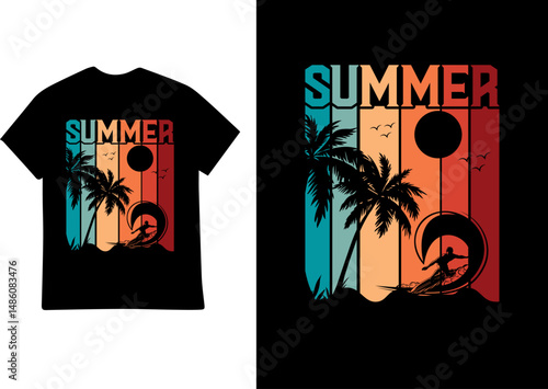 Summer Outing t shirt design