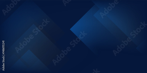 Black dark navy blue  abstract pattern background. Geometric shape. Line triangle angle fold polygon modern good