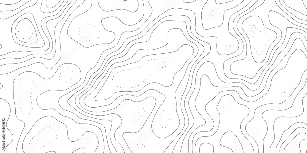 Fototapeta premium Abstract topography contour map line and modern wavy map line design,. creative discovery White wave grid stripe line map topography. and Modern Patterns on a Clean, Minimal White Canvas