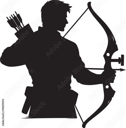 archer vector silhouette