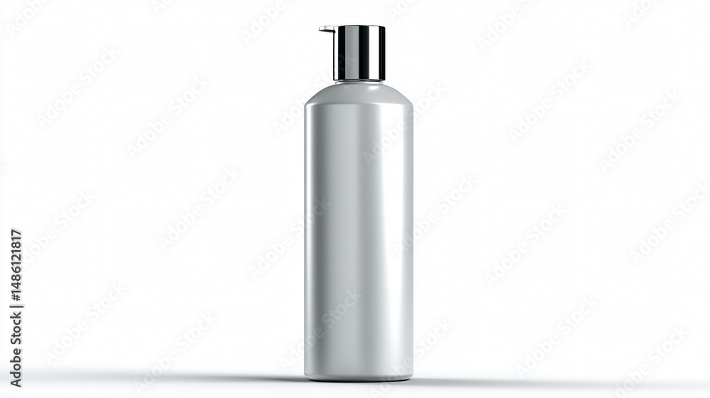 Obraz premium Professional Hygiene Product Bottle of Shampoo Photorealistic Image