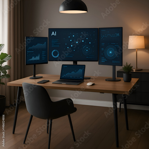 Plakat Modern Tech Office