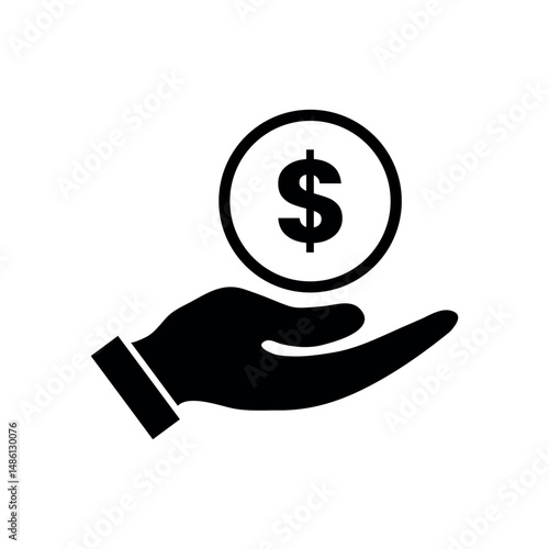 Donation Vector – Fundraising and Charity Help Graphic