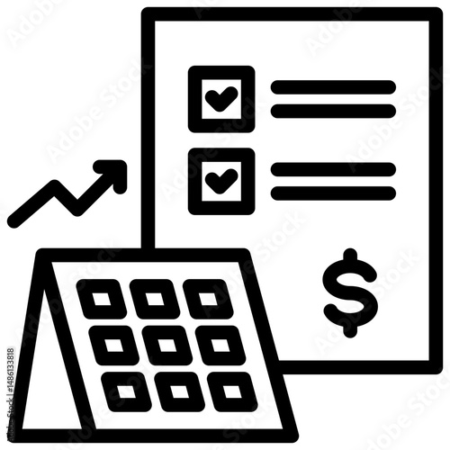 Financial Planning Icon