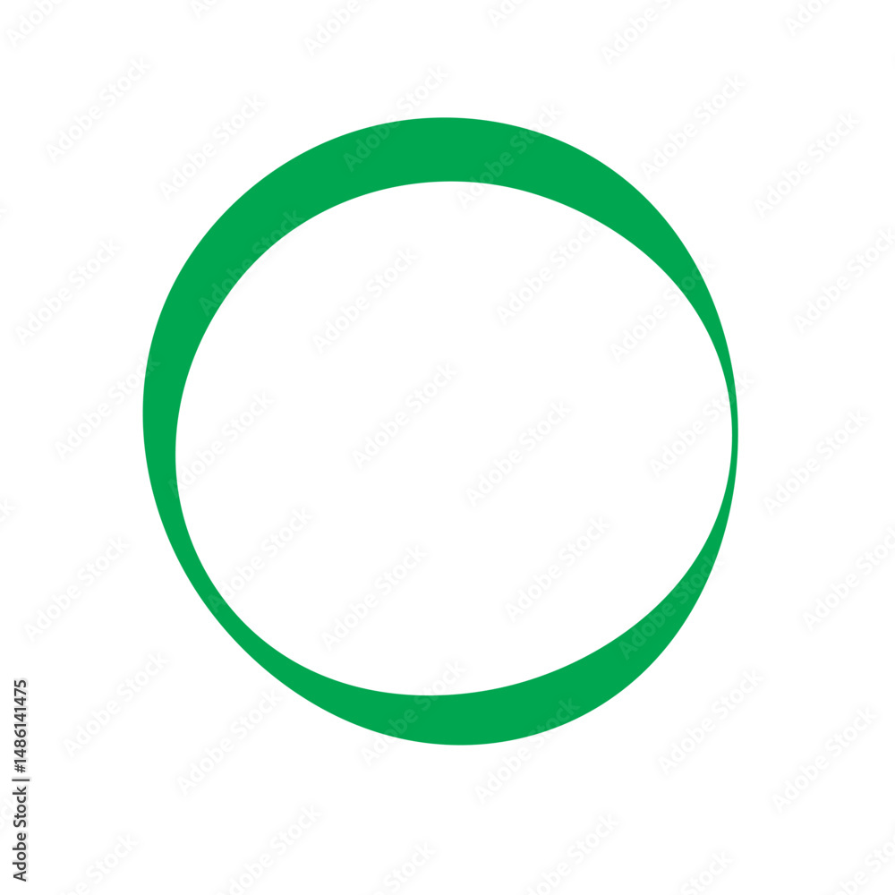 green circle frame green circle frame