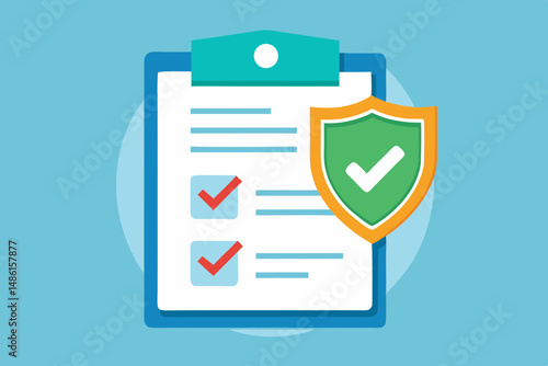 medical insurance document icon