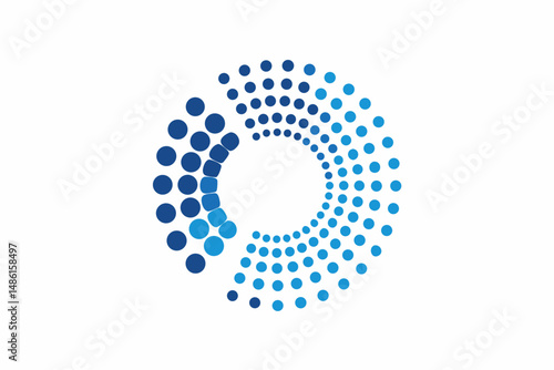 loading spinner half circle icon
