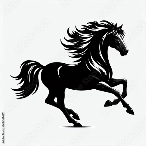 Silhouette Horse