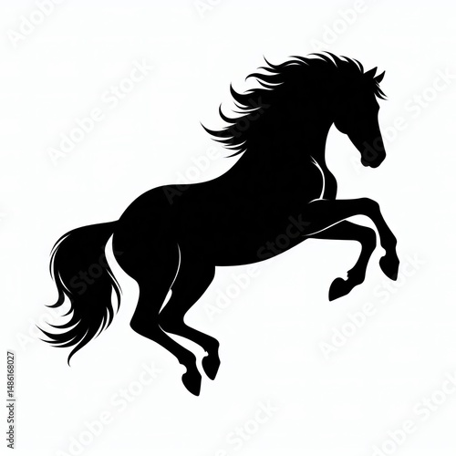 Silhouette Horse