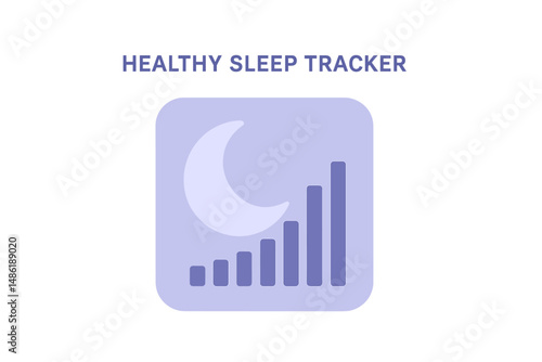 Sleep tracking application highlights sleep quality through visual progress indicators and a calming color palette
