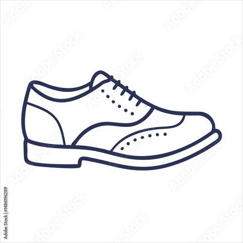 sport shoes vector illustration