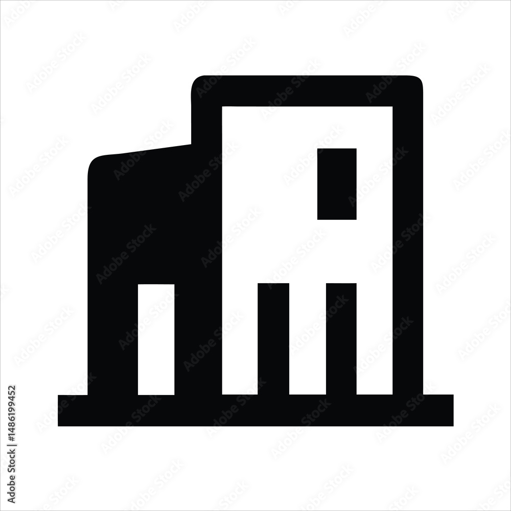 vector illustration of a black folder icon vector illustration of a black folder icon