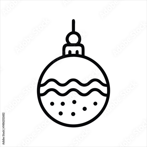set of christmas balls