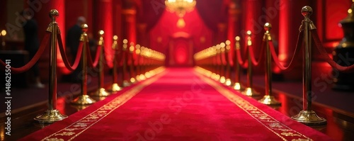 Wallpaper Mural A dazzling display of elegance and glamour on a prestigious red carpet, shimmering lights reflecting off luxurious fabrics and jewelry , jewelry, entrance, handbag Torontodigital.ca