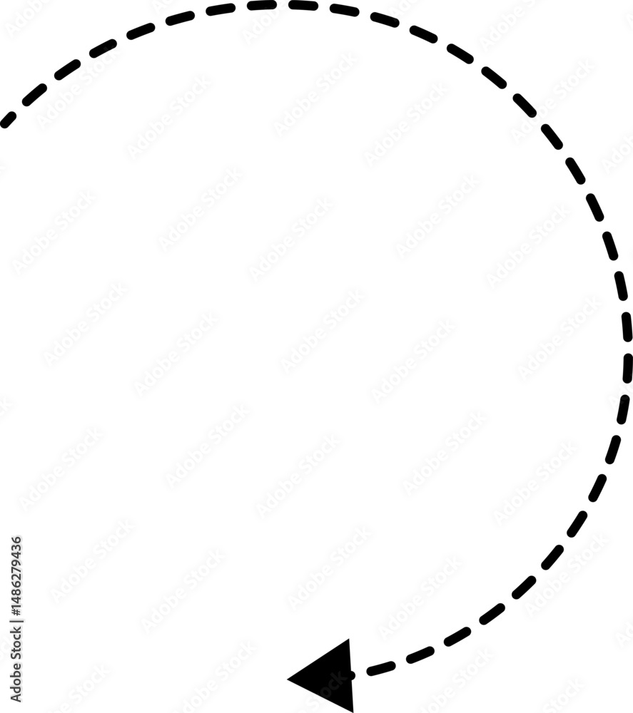 Hand drawn dotted arrows. Hand drawn freehand different curved lines, swirls arrows. Curved arrow line. Doodle, sketch style. Isolated Vector illustration. Hand drawn dotted arrows. Hand drawn freehand different curved lines, swirls arrows. Curved arrow line. Doodle, sketch style. Isolated Vector illustration.