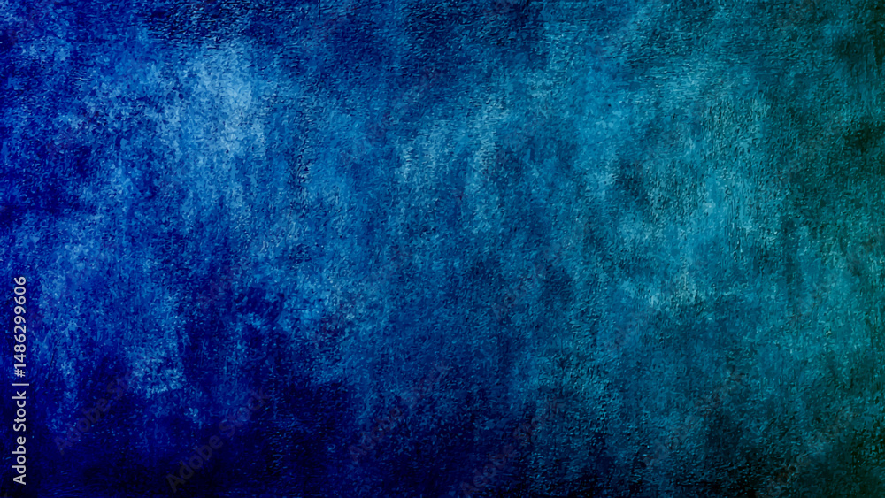 Naklejka premium Black blue green texture background. Dark matte elegant background with space for design. Abstract Blue Textured Wall Background 