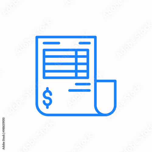 contract agreement icon sign vector