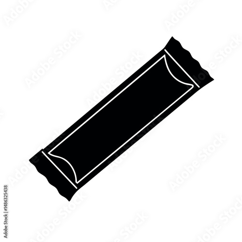 Kinder Bueno Black Vector Silhouette Illustration