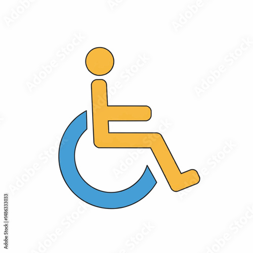  person in wheelchair icon