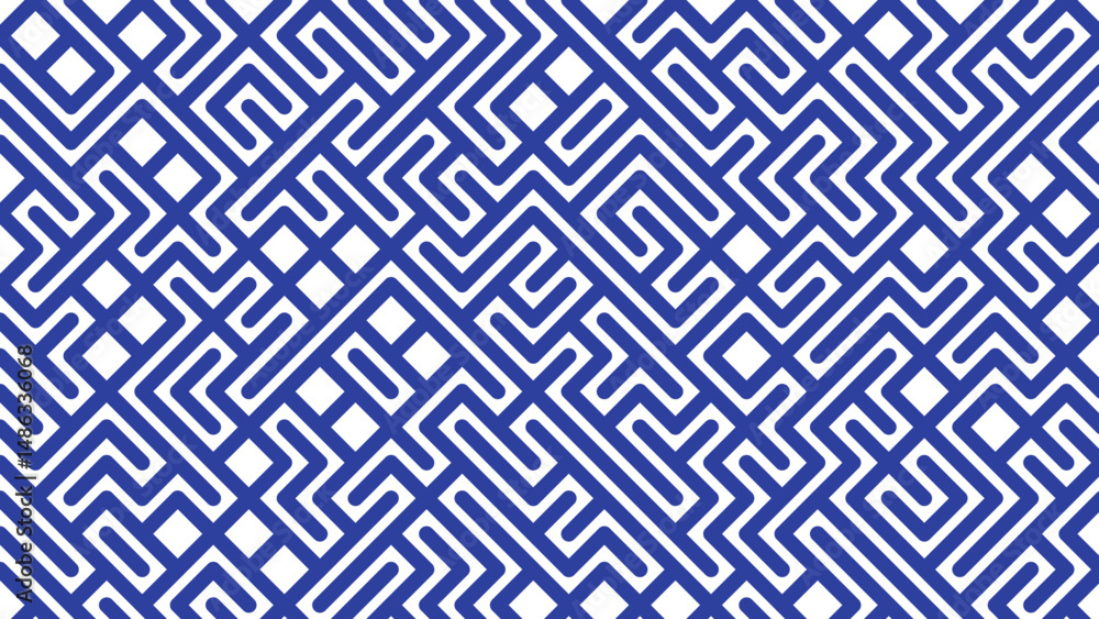 blue and white geometric pattern on a white background. The pattern is intricate and detailed, with a variety of shapes and lines that create a unique and eye-catching design blue and white geometric pattern on a white background. The pattern is intricate and detailed, with a variety of shapes and lines that create a unique and eye-catching design