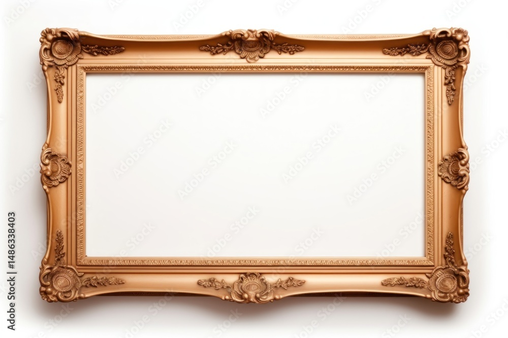 Brown frame white background architecture. Brown frame white background architecture.
