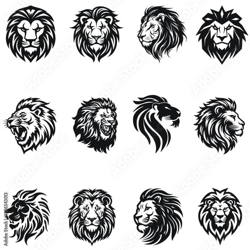 Logo lion king design