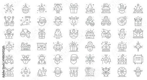Set of People icons set vector illustration on white background