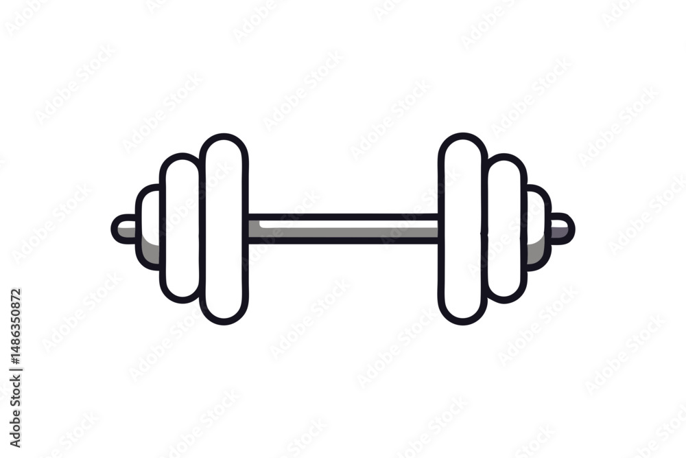 barbell vector minimal fitness graphic barbell vector minimal fitness graphic
