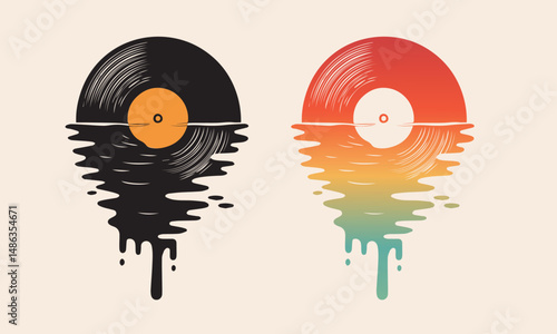 Vinyl Records vector 