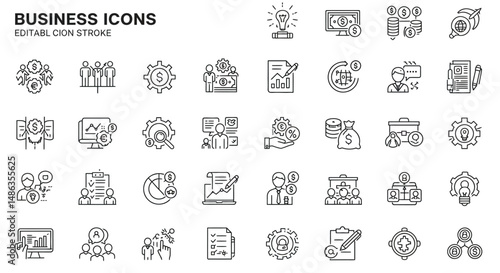 Set of People icons set vector illustration on white background