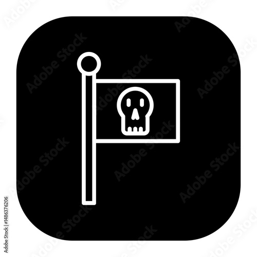 Pirate Flag Vector Icons