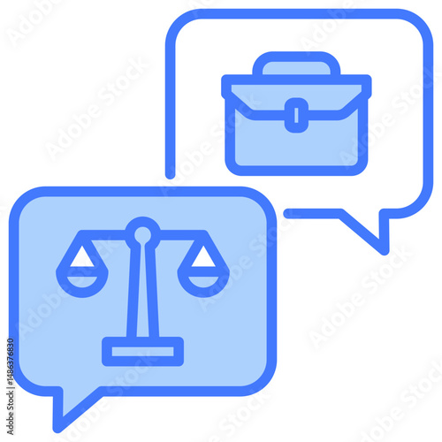 Consultation Blue Icon