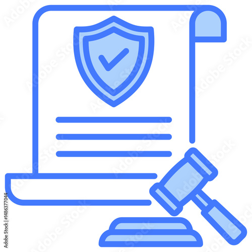Legal Blue Icon