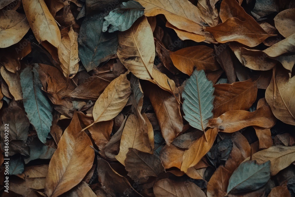 Fallen dry leaves covering the ground in a seamless timelapse during autumn in a tranquil forest setting, fallen dry leaves seamless ing time-lapse virtual Photo Background Fallen dry leaves covering the ground in a seamless timelapse during autumn in a tranquil forest setting, fallen dry leaves seamless ing time-lapse virtual Photo Background