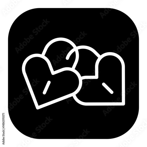 Wedding Padlock Vector Icons