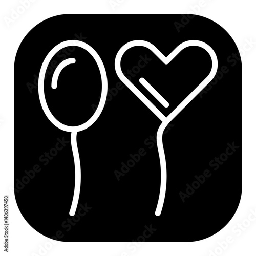 Balloons Vector Icons