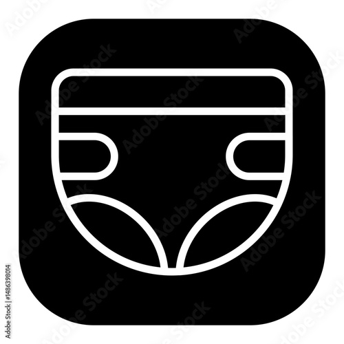 Diaper Vector Icons