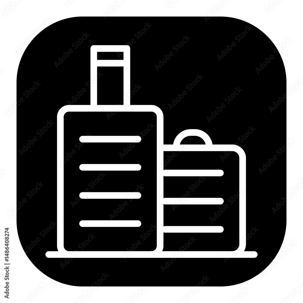 Luggage Vector Icons Luggage Vector Icons