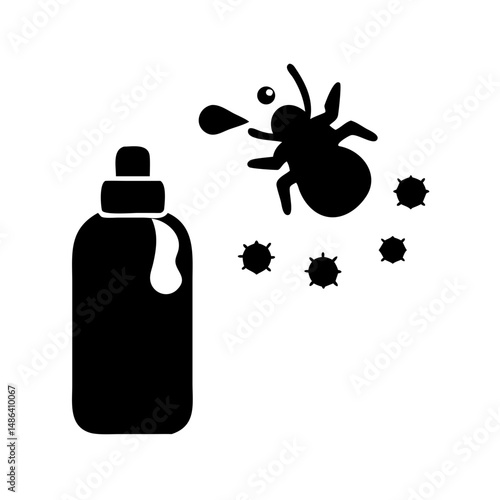 Pest control spray bottle insect killer bug repellent insecticide pesticide extermination treatment home garden