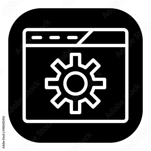 Browser Setting Vector Icons