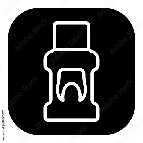 Mouthwash Vector Icons