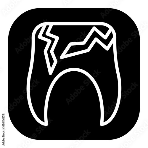 Tooth Decayed Vector Icons