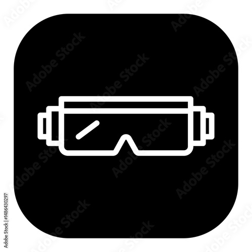 Scientist Glasses Vector Icons