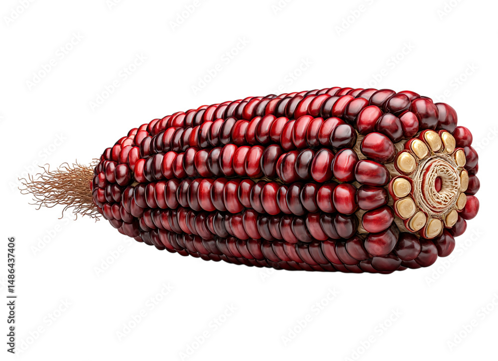 Fototapeta premium red corn comb