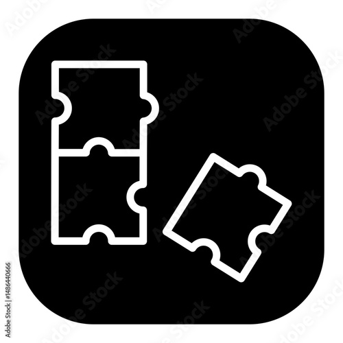 Puzzle Vector Icons